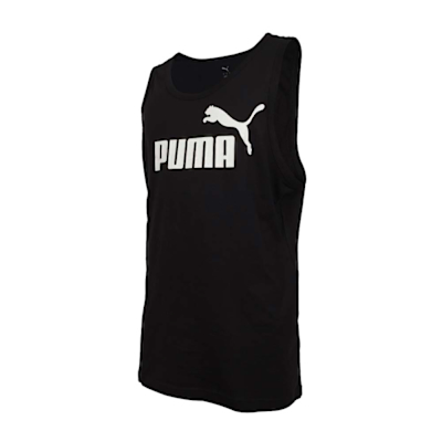 PUMA 男基本系列ESS NO. 1 LOGO休閒背心-上衣 休閒 慢跑 歐規 68254401 黑白