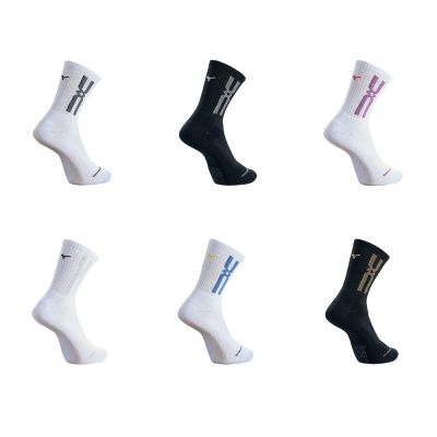 【MIZUNO 美津濃】男運動厚底襪 32TXD008XXQ 六雙入(運動襪)