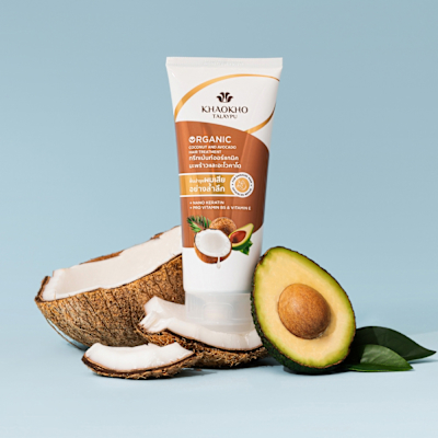 KHAOKHO考柯萃雙草本滋養PLUS護髮素(椰子&酪梨) 185ml