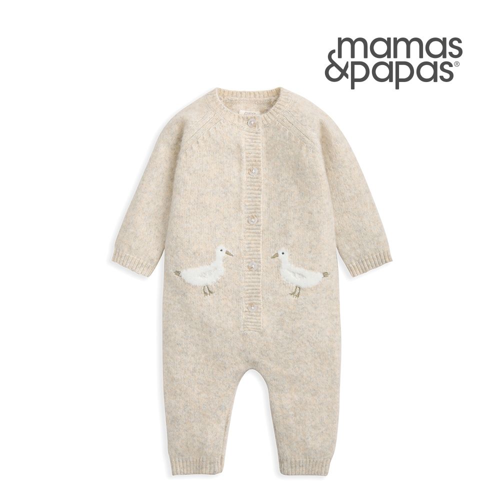 Mamas&Papas 湖畔時光-針織長袖連身兔裝