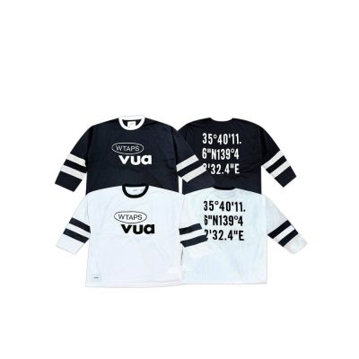 Wtaps Netminder / LS / Poly 黑/白 冰球衫 252ATDT-CSM21