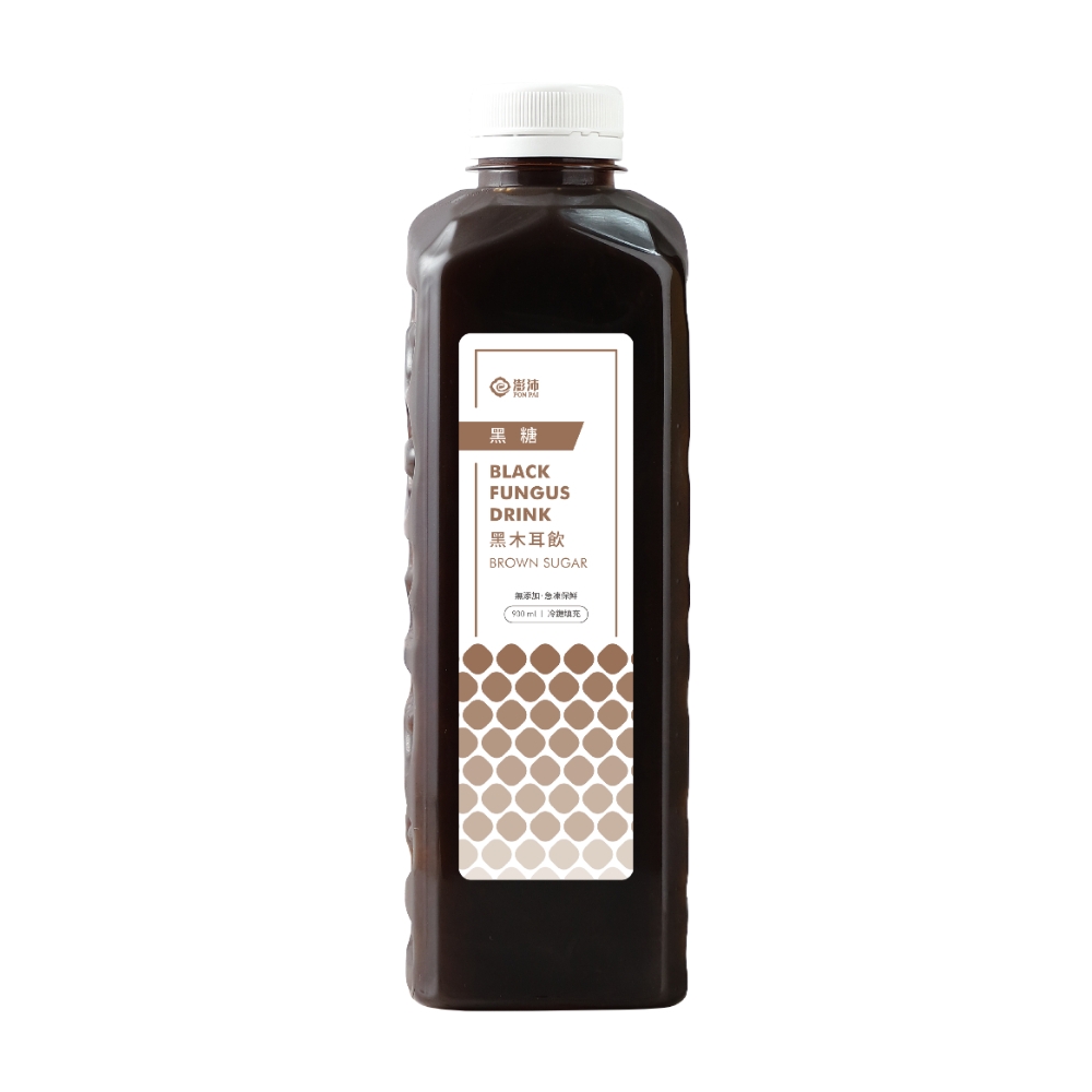 【澎沛古溜】黑糖手工熬煮自然農法養生黑木耳露 (900CC) 榮獲2026年台中市十大伴手禮首獎