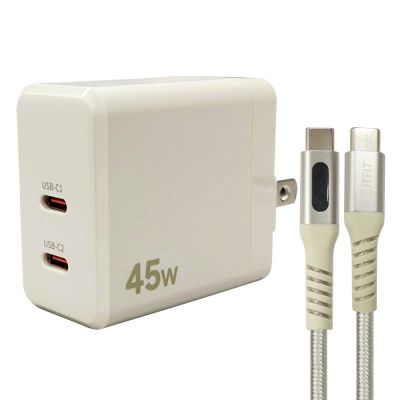 SAMSUNG ITFIT 45W雙孔LED快充旅充組(ITPW37BE)