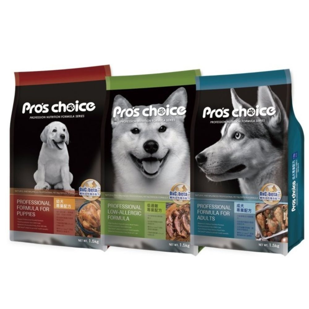 Pro's Choice博士巧思犬食-幼犬成長/成犬營養/羊肉+米專業配方 15kg