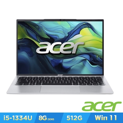 Acer 宏碁 Aspire Lite AL14-51P-5975 14吋筆電(i5-1334U/8GB/512GB/Win11)