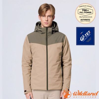 【荒野 WildLand】男 防水3in1+羽絨兩件式外套/ 0B32918-190 沙漠綠洲