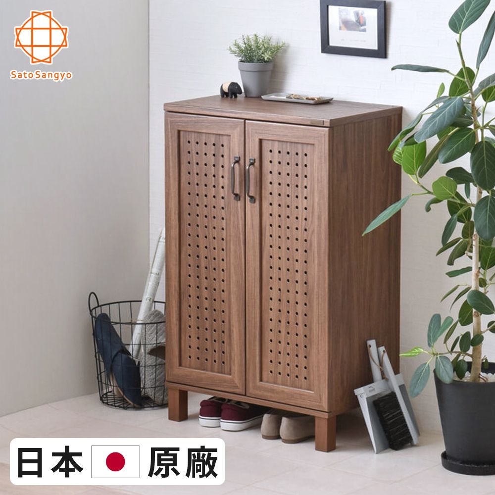 Sato_GENKA時間絮語雙門鞋櫃‧幅58cm