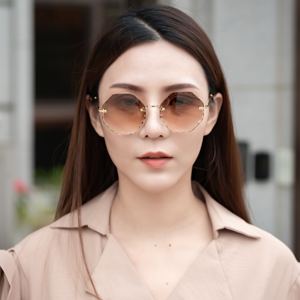 CHLOE造型太陽眼鏡多邊(金色)CE143S-742 | 太陽眼鏡/墨鏡| Yahoo