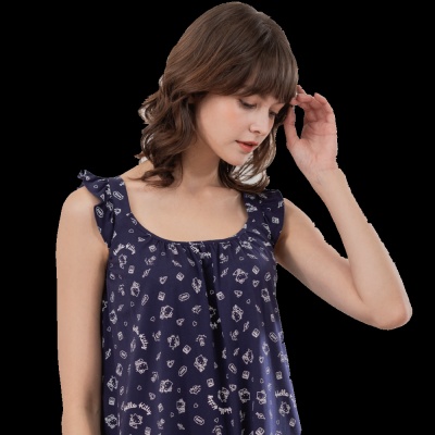 羅絲美 特選短袖/背心居家服褲裝/洋裝睡衣