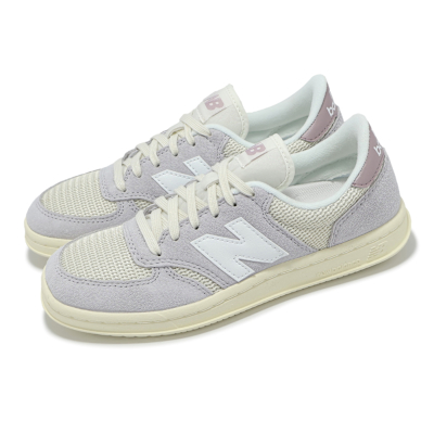 New Balance NB 休閒鞋 T500 男鞋 女鞋 米 灰 復古 情侶鞋 麂皮 NB CT500GC-D