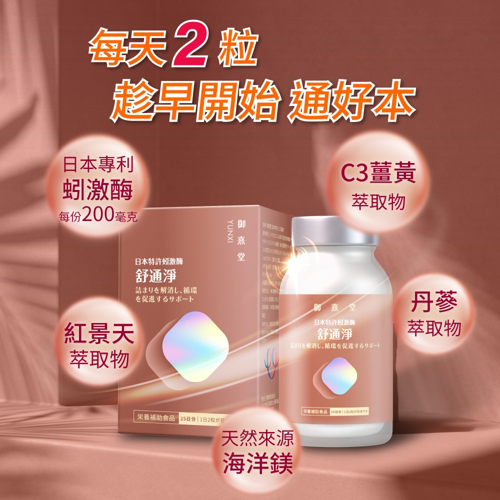 每天趁早開始 本蚓激酶每份200毫克C3薑黃萃取物本特許蚓激酶舒通淨を解消し、循環を促進するサポート紅景天萃取物YUNXI   補助食品252粒堂丹蔘日本特許蚓激酶舒通淨萃取物詰まりを解消し、循環を促進するサポート天然來源海洋栄養補助食品 日分1日2粒日