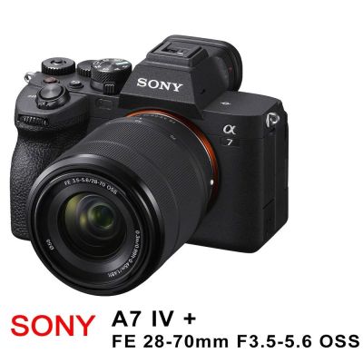 【SONY 索尼】 A7 IV ILCE-7M4 A7M4+SEL2870mm 變焦鏡頭組 (中文平輸)