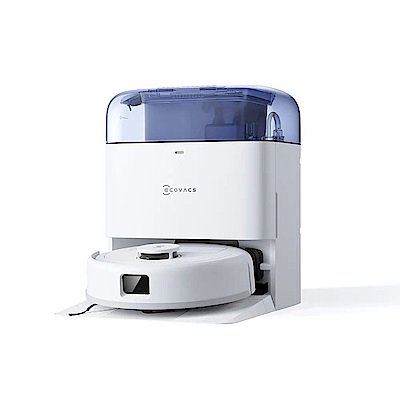 【ECOVACS科沃斯】全新 DEEBOT mini 全能掃拖機器人-藍色 (超小機身/全能基站/毛髮不纏繞/靜音清潔）