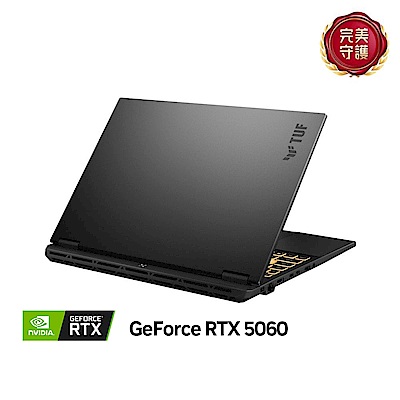 ASUS華碩 ASUS FX608JMR 16吋電競筆電 (i5-14450HX/GeForce RTX 5060 8GB/16GB/512GB/Win11 Home/御鐵灰/TUF Gaming F16)