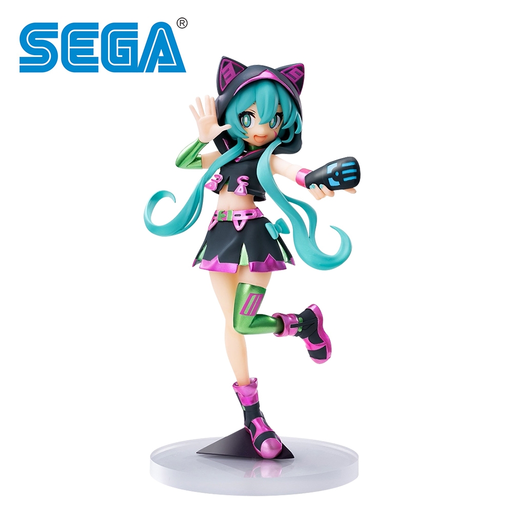 日本正版初音未來Live Stage Ver. 公仔模型18cm Luminasta MIKU