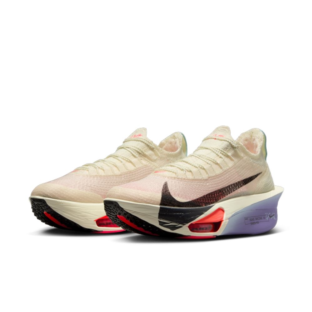 新品 W ZOOMX VAPORFLY NEXT% 3 白紫 24.5cm 【公式通販】
