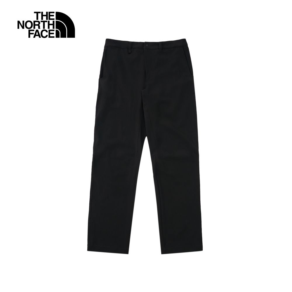 The North Face 官方旗艦 北面男款黑色DWR防潑水戶外徒步長褲｜81PQ4H0