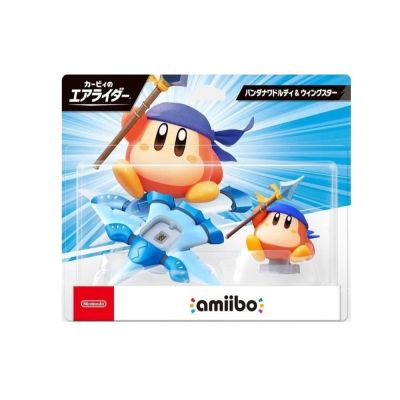 Nintendo 任天堂 AMIIBO NS2 卡比的馭天飛行者系列 頭巾瓦豆魯迪 & 羽翼之星