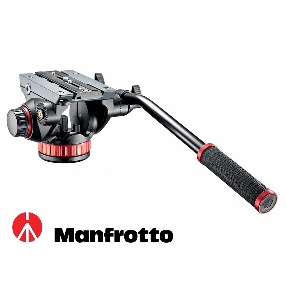 MANFROTTO 曼富圖MVH502AH 液壓攝錄兩用雲台(公司貨) 油壓雲台飛羽攝影