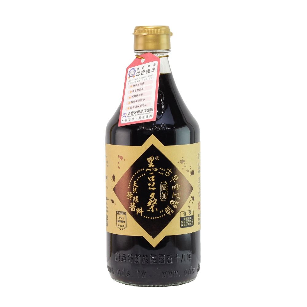 黑豆桑 天然極品古早金豆醬油550ml