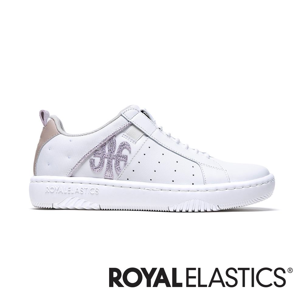 ROYAL ELASTICS ICON2.0 白粉米真皮潮流運動休閒鞋 (女) 906561-017