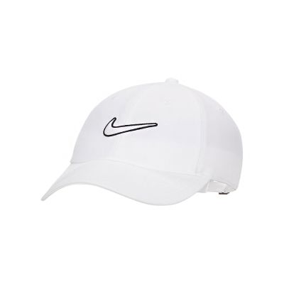 Nike U Nk Club Cap U Cb Swsh L 白色 遮陽 棒球帽 運動 休閒 帽子 FB5369-100