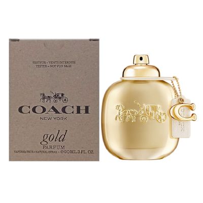 Coach Gold Parfum 時尚閃耀香精 90ml Tester 包裝 (原廠公司貨)