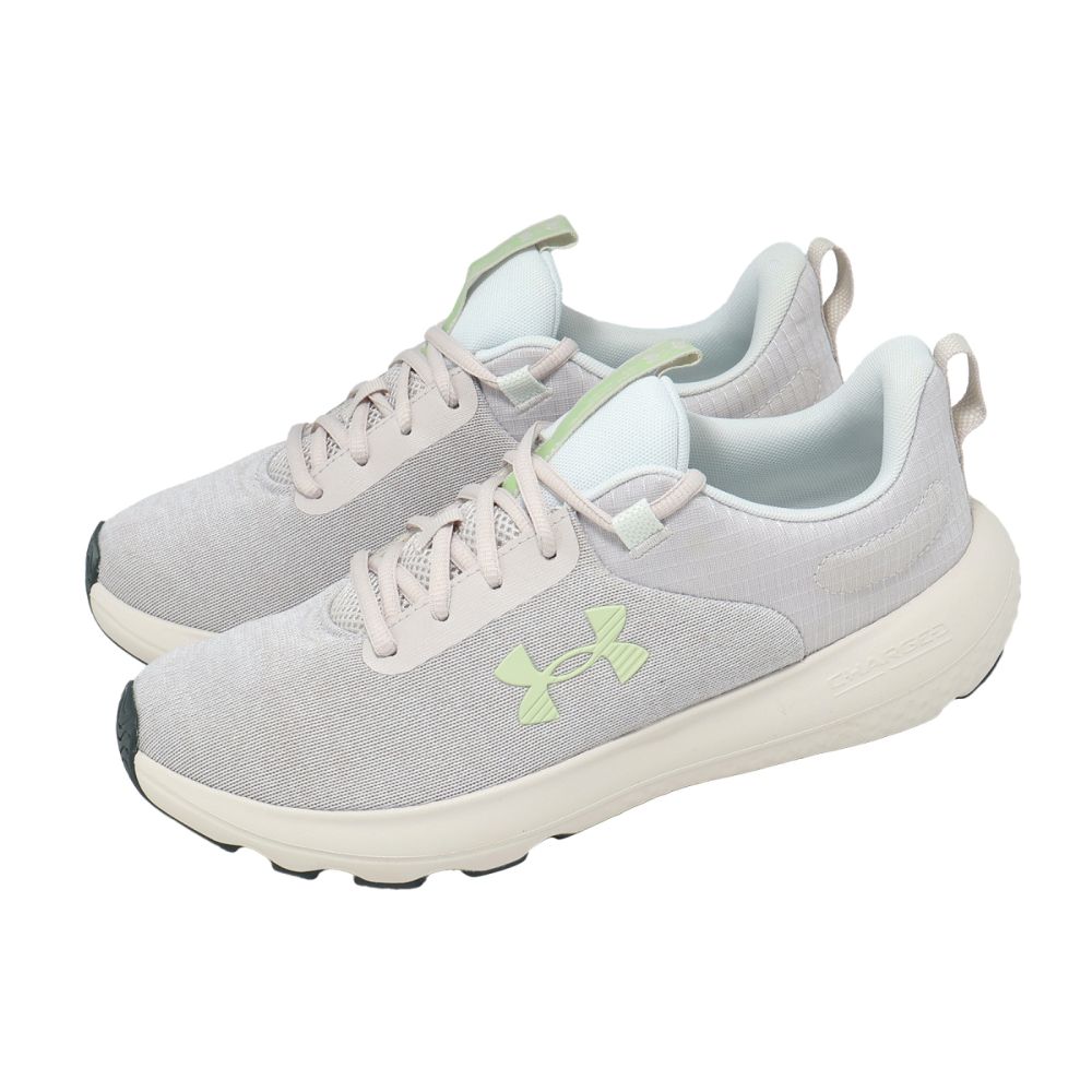 Under Armour UA 慢跑鞋 Charged Revitalize 女鞋 灰 白 緩震 運動鞋 3026683104