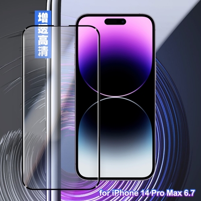 WiWU for iPhone 14 Pro Max 6.7 增透高畫質系列滿版玻璃貼