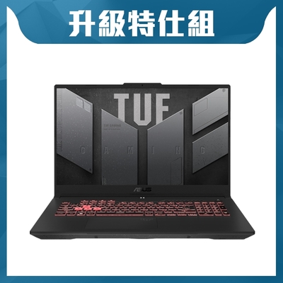 ASUS華碩 ASUS FA707NUR 17.3吋電競特仕筆電 滿血版 Ryzen7 7435HS/RTX4050 6G/16G+16G/512G+1TB/御鐵灰/TUF Gaming A17