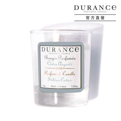DURANCE朵昂思 銀雪松手工精油蠟燭30g-公司貨