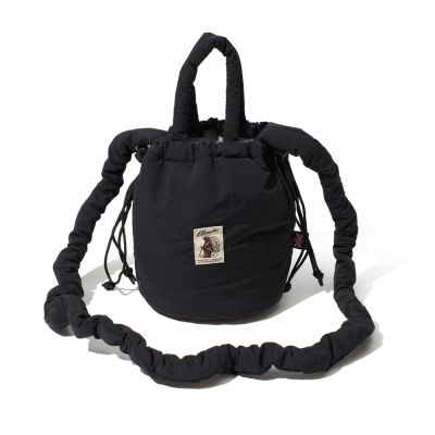 Cobmaster COB PADDED-MUFFIN DRAWSTRING SHOULDER BAG 側背包 BLACK 813585000080