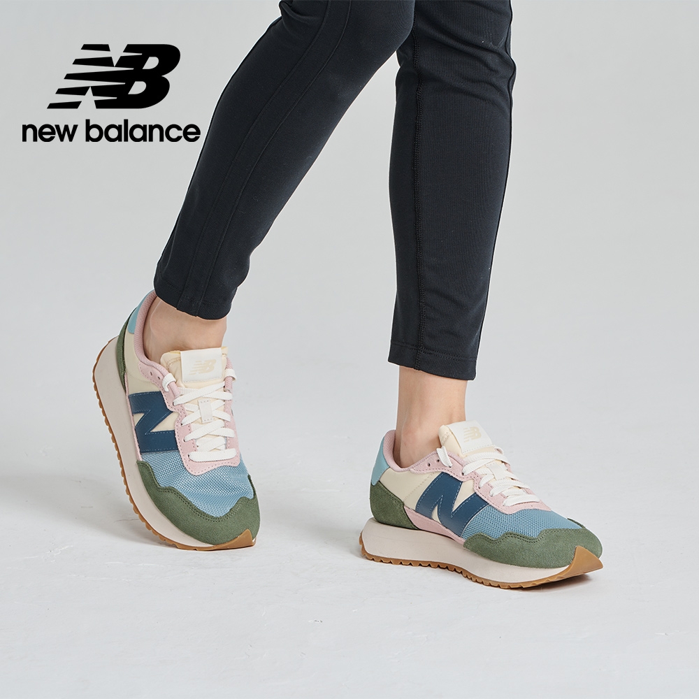 New Balance]復古運動鞋_女性_藍綠粉_WS237MP1-B楦| 休閒鞋| Yahoo購物中心