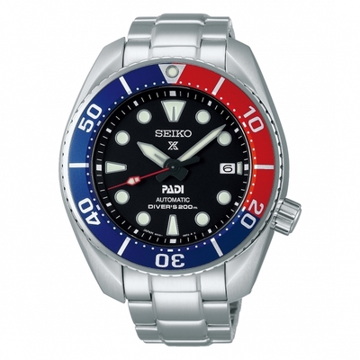 SEIKO 精工錶 Prospex系列 SCUBA PADI 潛水機械錶 6R35-00R0R(SPB181J1)-42mm-黑麵鋼帶 ˍSK040