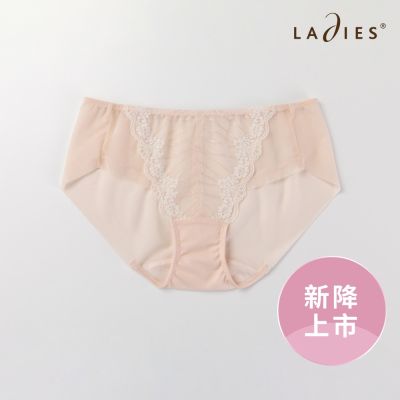 蕾黛絲-輕透氧順型靠過來無痕內褲M-EL 蜜桃粉膚｜D7582515 DV