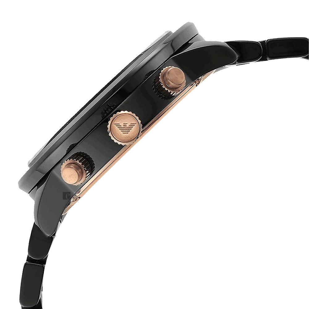 Emporio Armani 亞曼尼三眼紳士計時手錶-43mm AR70002 | ARMANI