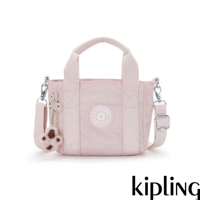 Kipling 霧玫粉手提側背兩用包-JAYLA MINI