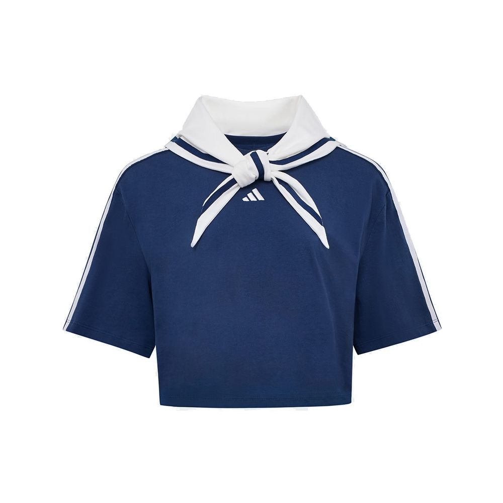 【Adidas 愛迪達】DCE BOX TEE 短版 領巾 圓領短袖T恤 男女 A-KZ4182 B-KX1882 C-KX0862 精選五款 (E 女款-KY7755)