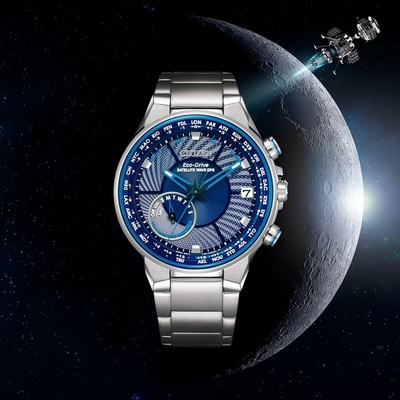 CITIZEN 星辰 GENT S GPS衛星對時光動能腕錶 聖誕節 禮物(CC3030-53L)/44mm