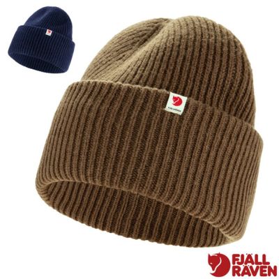 【Fjallraven 北極狐】重磅 Heavy Beanie 雙層針織可遮耳羊毛保暖帽(排汗+控溫）/ 12100006