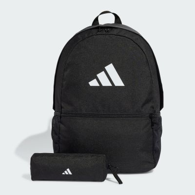 ADIDAS CLSC PCase 後背包 書包 雙肩包 附筆袋 JI8081 黑