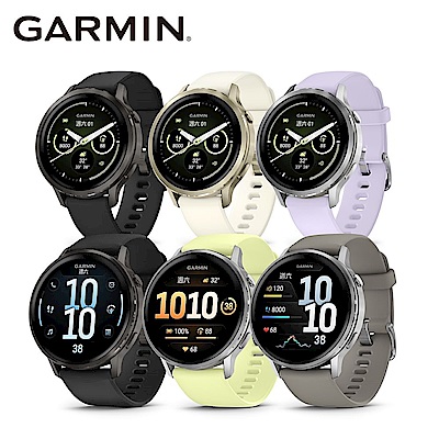 Garmin Venu 4 是一款多功能智慧手錶，具備心率偵測、GPS、防潑水、內建音樂播放、行動支付、藍芽通話等功能，適合路跑、腳踏車、游泳及室內運動。支援 iOS 和 Android 系統，提供多種顏色選擇，包括黑色系，並有長達8-30天的待機時間。45mm與41mm兩種尺寸，重量輕巧，僅38公克/33公克，內附USB-C充電線與中文操作手冊。