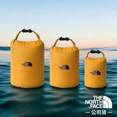 【The North Face】防水收納袋套裝.防水袋 收納圓筒包三入組(3L+7L+13L)/ TNF-009