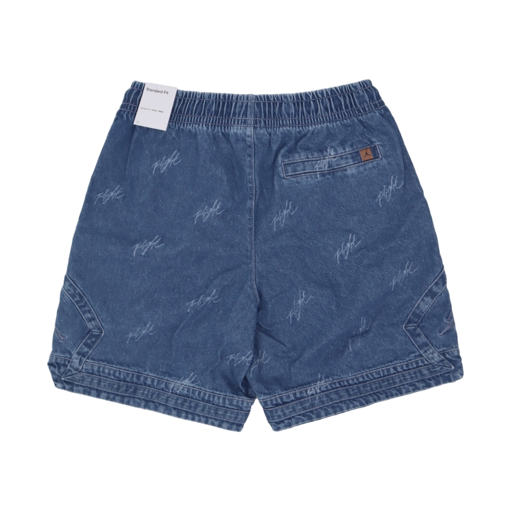 Nike 短褲Jordan Air Denim Shorts 男款藍白抽繩水洗做舊褲子FN4652