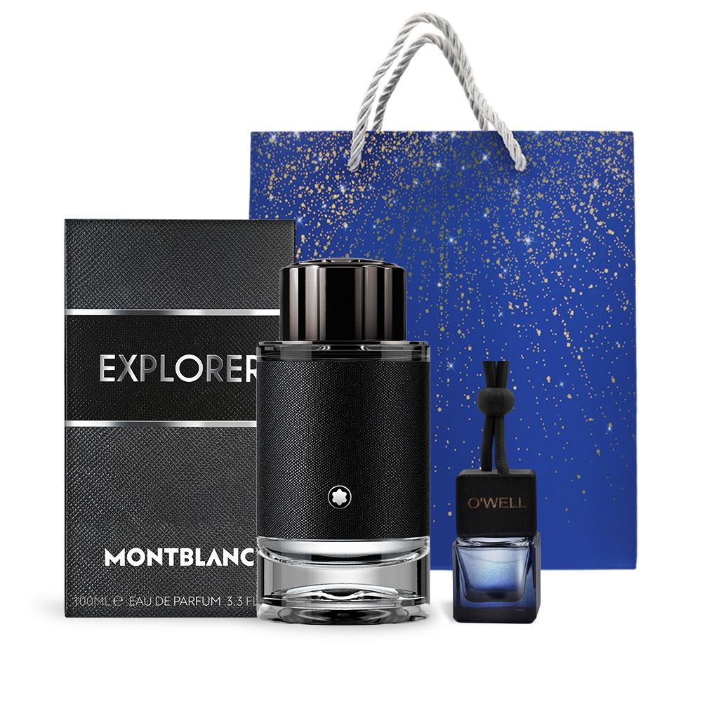 萬寶龍精品男香禮[ 探尋旅者淡香精100ml+擴香掛飾+手提袋] | MONTBLANC