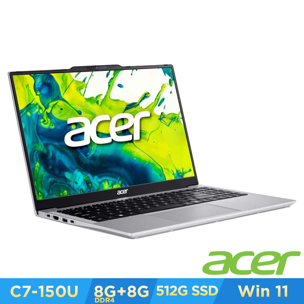 Acer 宏碁 Aspire Lite AL15-53P-706M 15吋文書筆電(C7-150U/8+8G/512GB/Win11)
