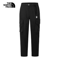 The North Face 官方旗艦北面男款黑色UPF防曬多口袋休閒長褲｜8AHDJK3