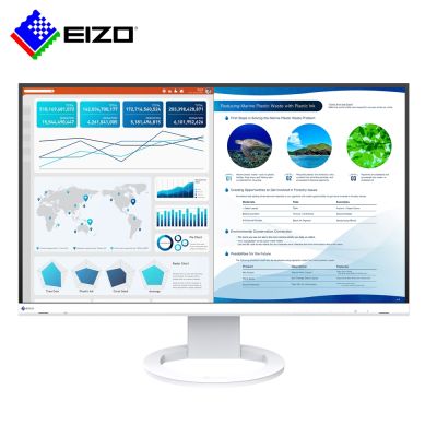 EIZO FlexScan EV2740S 白色 27吋4K解析度/低藍光低閃頻/薄邊框/USB TypeC