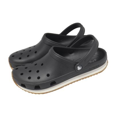 Crocs 洞洞鞋 Crocband Runner 男女鞋 卡駱班復古輕彈克駱格 黑 212831001