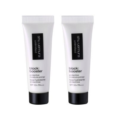 Shu uemura 植村秀 無極限保濕妝前乳(膚色)10ml 兩入組 台灣專櫃貨
